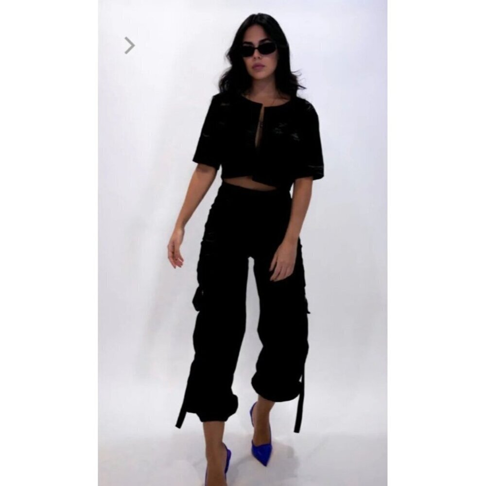 Macondia Cargo Pant Black Size S - Picture 4 of 16